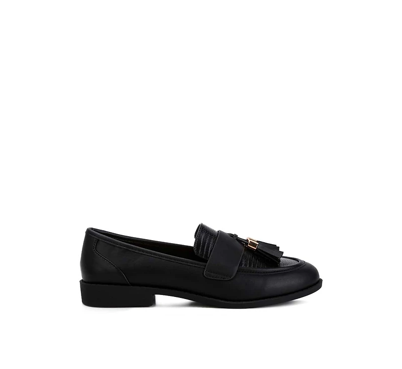 London Rag Alibi Tassels Detail Loafers Women