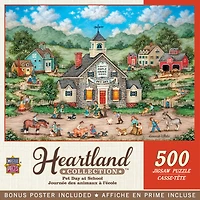 Heartland - Pet Day at School 500 Piece Jigsaw Puzzle