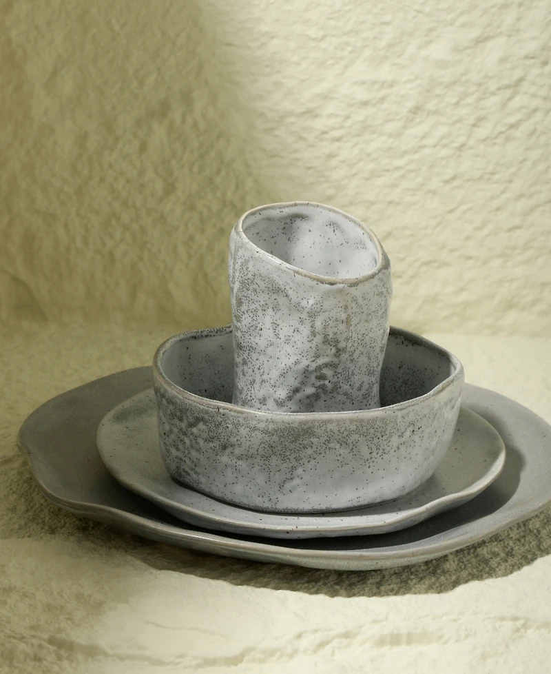 Stone by Mercer Project Atik Pc. Dinnerware Set