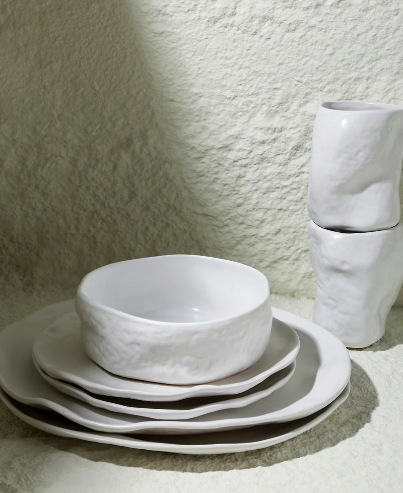 Stone by Mercer Project Atik Pc. Dinnerware Set