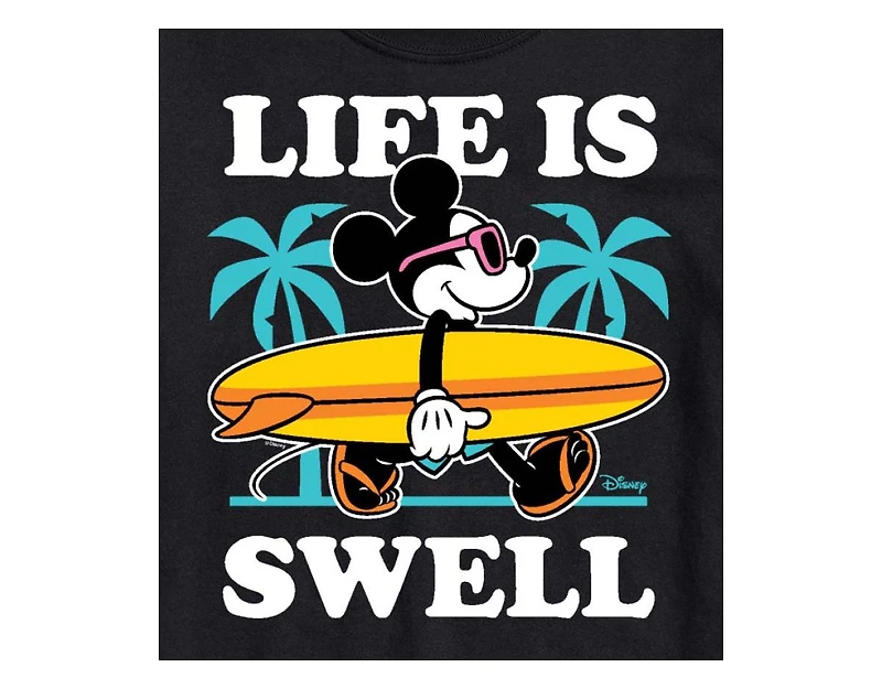 Hybrid Apparel Mickey Summer Mens Short Sleeve Tee