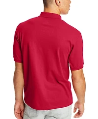 Hanes EcoSmart Men's Pocket Polo Shirt, 2-Pack