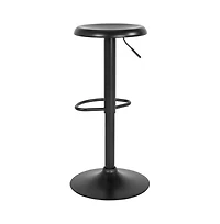 Audrey Retro Style Height Adjustable Barstool With Footrest