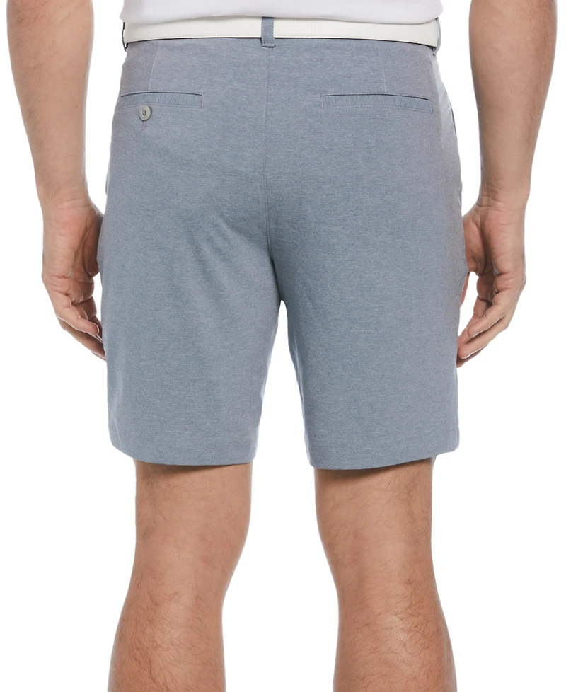 Pga Tour Men's Heathered Two-Tone 8" Performance Shorts