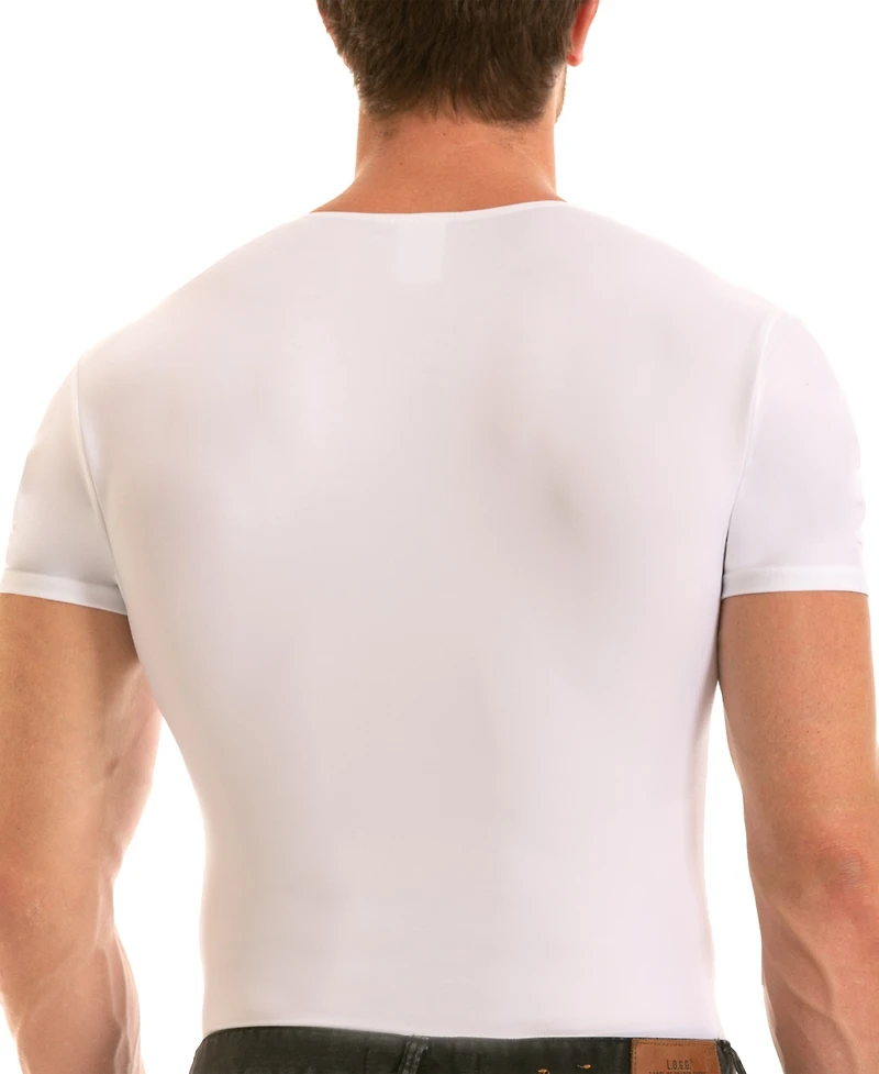 Men's Big & Tall Insta Slim 3 Pack Compression Short Sleeve V-Neck T-Shirts