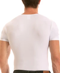 Men's Big & Tall Insta Slim 3 Pack Compression Short Sleeve V-Neck T-Shirts
