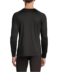 Lands' End Men's Stretch Thermaskin Long Underwear Crew Base Layer