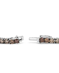 Le Vian Red Carpet Chocolate Ombre Diamond Tennis Bracelet (12-5/8 ct. t.w.) in 14k White Gold