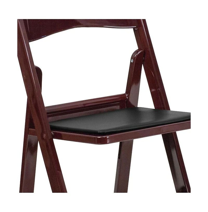 Folding Chair - Resin– 2 Pack 800Lb Weight Capacity Event Chair
