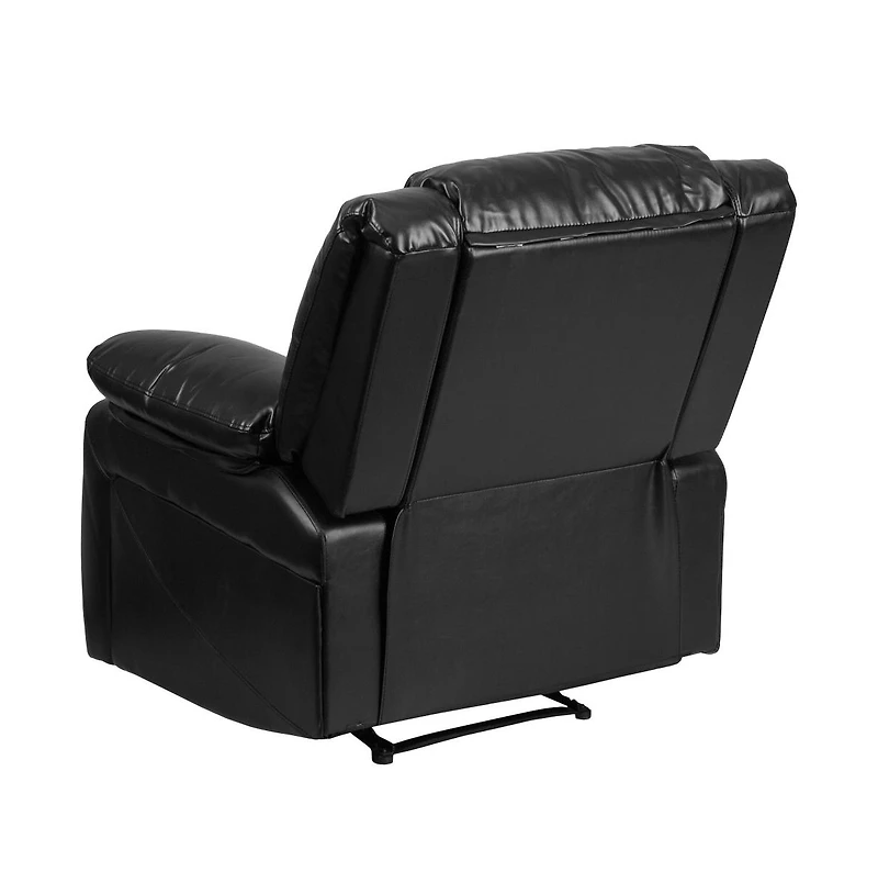 Emma+Oliver Recliner With Bustle Back And Padded Arms