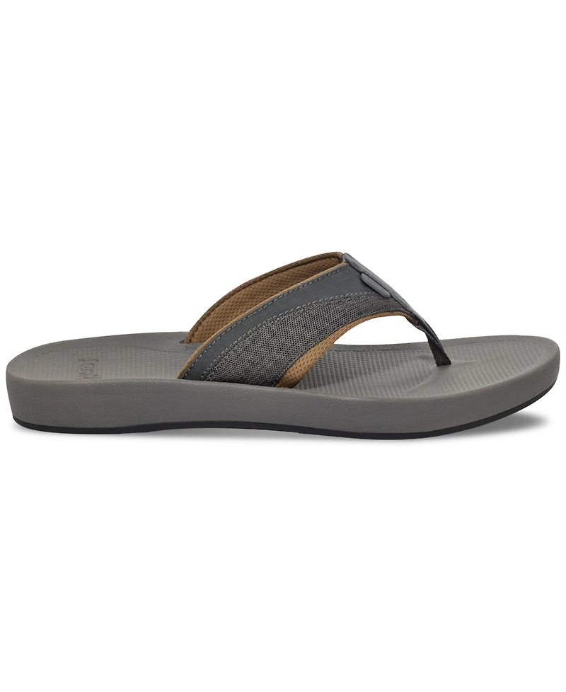 Sanuk Men's Cosmic Seas Slip-On Thong Sandals