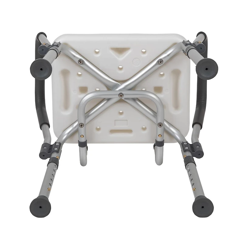 300 Lb. Capacity Quick Release Back & Arm Shower Chair