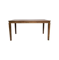 Hayden Wooden Dining Table With Tapered Legs