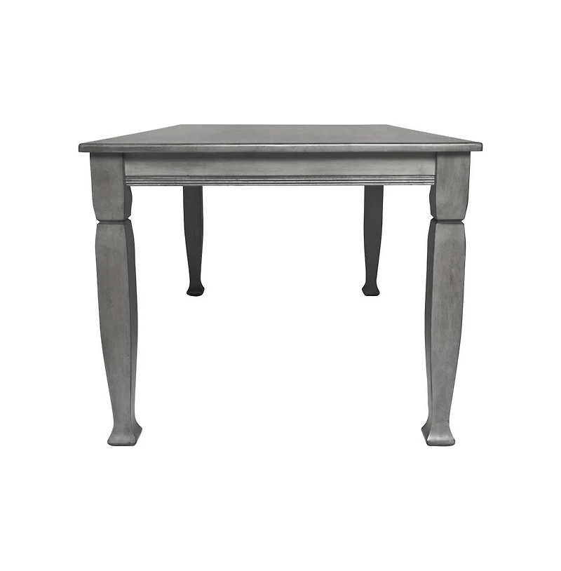 Merrick Lane Finnley Wooden Dining Table With Sculpted Legs