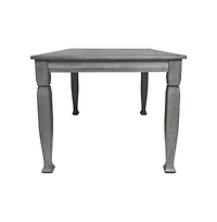 Merrick Lane Finnley Wooden Dining Table With Sculpted Legs