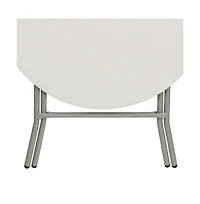2.63-Foot Round Plastic Folding Table