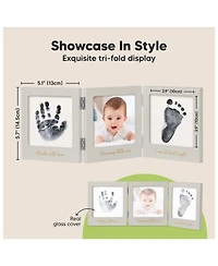 Fond Inkless Baby Handprint and Footprint Kit for Newborn Boys & Girls, Dog Paw Print Kit, Gift