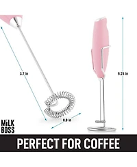 Milk Boss Frother With Holster Stand
