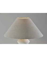 Adesso 25" Matte Ceramic Marcey Table Lamp