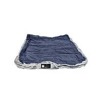 Emma+Oliver 18 Inch Raised Inflatable Air Mattress With Internal Electric Pump