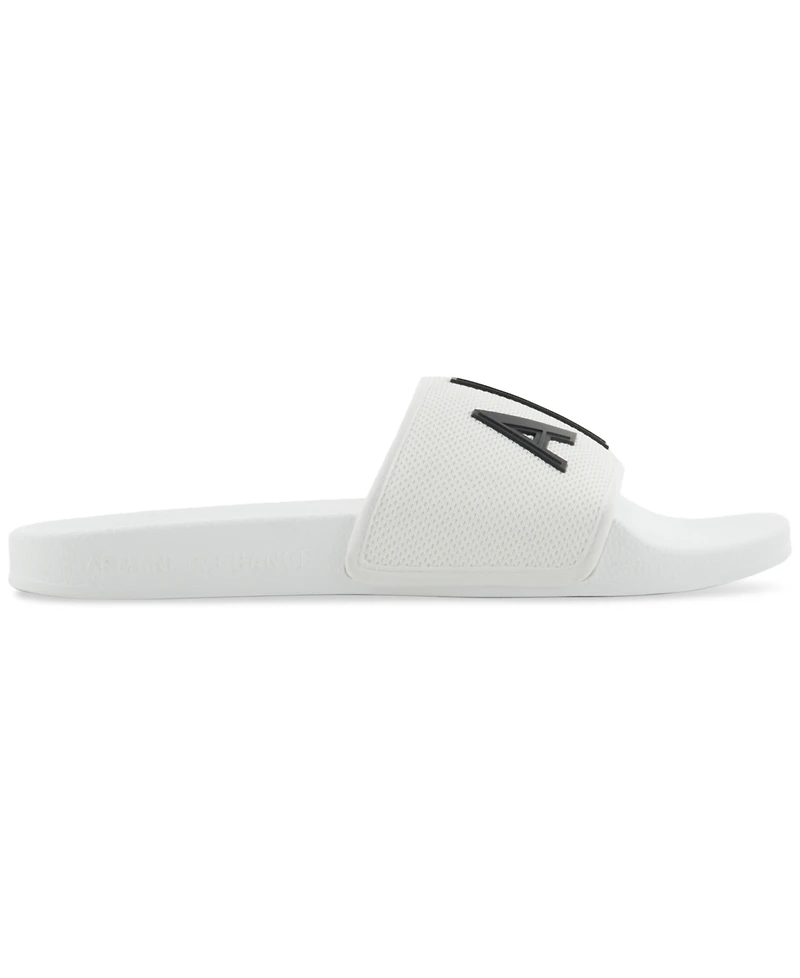 A|X Armani Exchange Men's Mykonos Slide Sandals