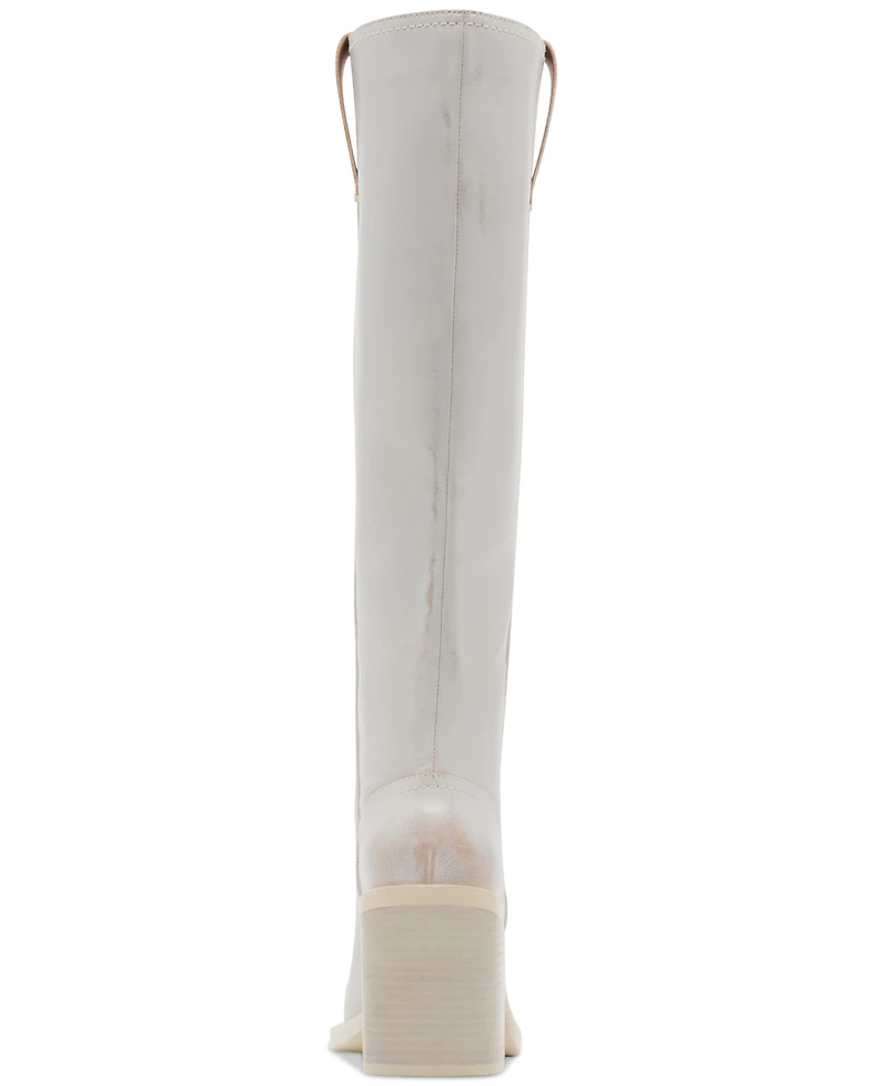 Madden Girl Dollee Pull-On Embellished Moto Boots