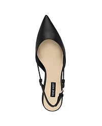 Nine West Women's Rhonda Kitten Heel Slingback Pumps