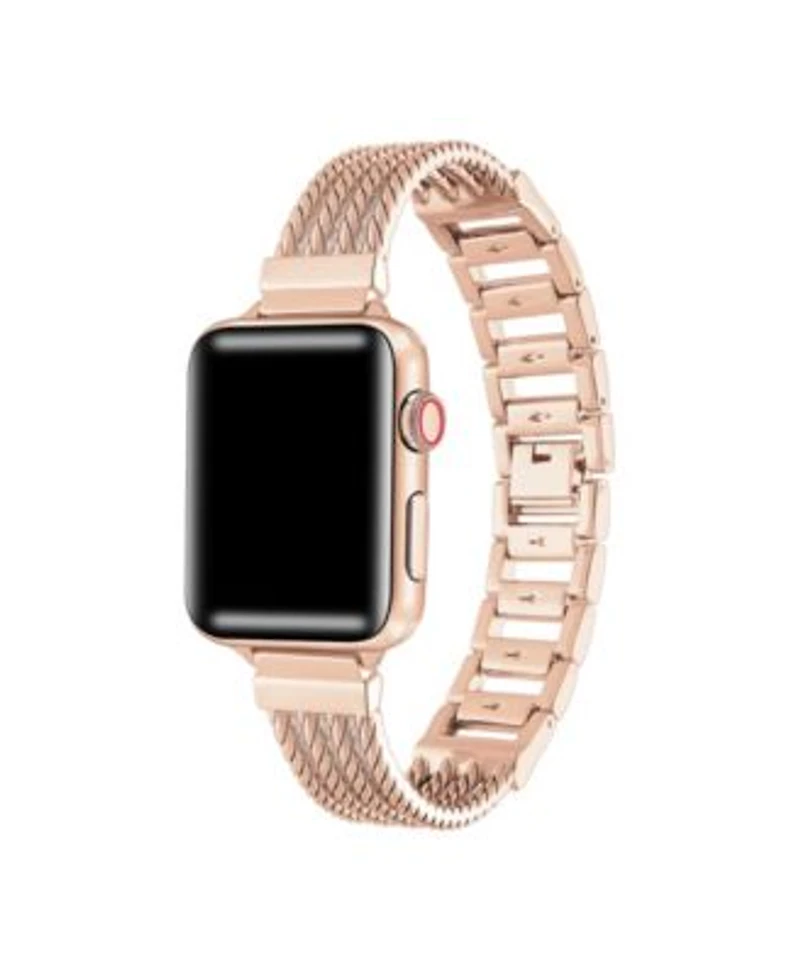 Posh Tech Unisex Clara Stainless Steel Bracelet Band For Apple Watch Collection