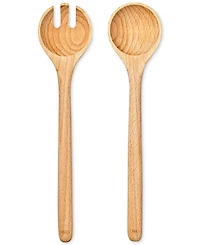 Oxo Good Grips Beech Wood 2-Piece Salad Server Set