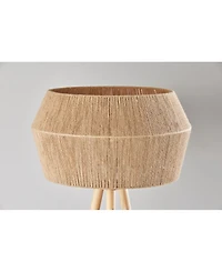 Adesso 61" Wood Montana Floor Lamp