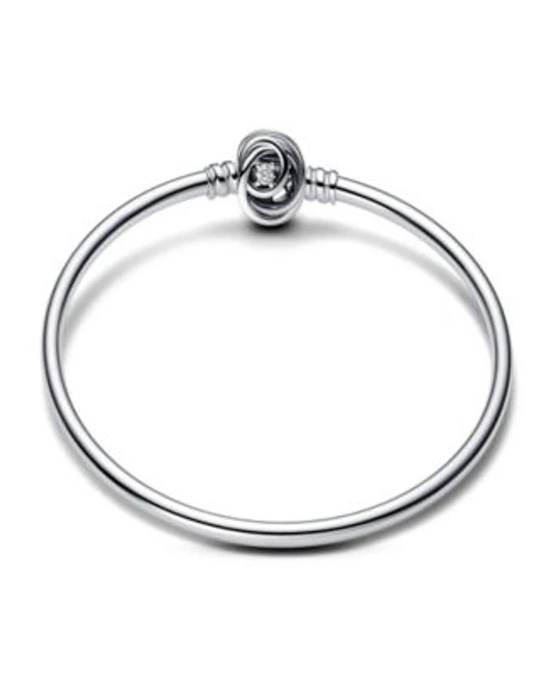 Pandora Moments Encircled Clasp Bangle