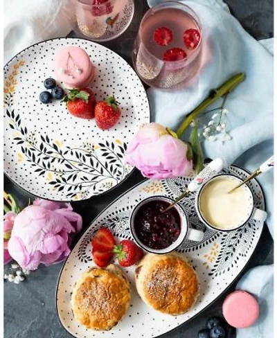 Portmeirion Sara Miller Artisanne Noir Dinnerware Collection