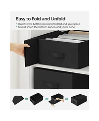 6-Grid Wardrobe Clothes Organizer for Neat and Space-Saving Storage