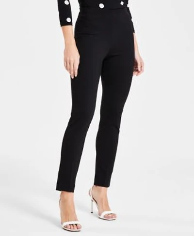 Anne Klein Womens Pull On Hollywood Waist Ankle Pants P Xxs Xxl