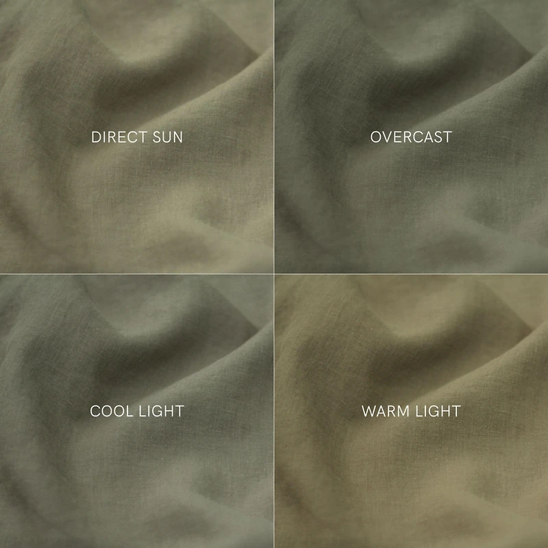 French Linen Quilted Sham Set