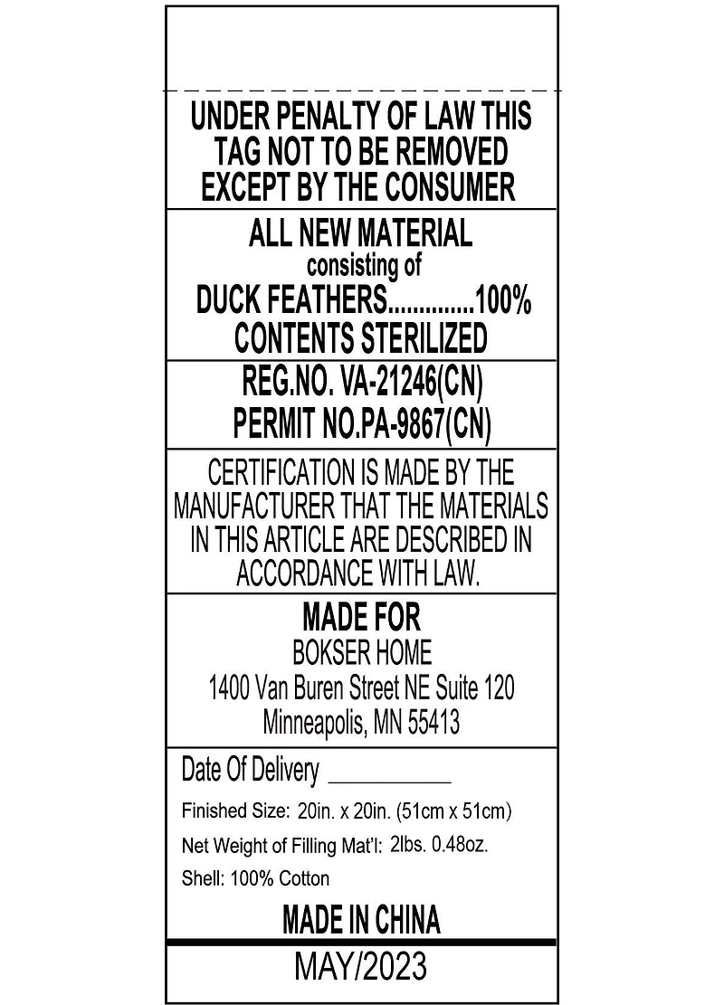 French Linen Decorative Throw Pillow