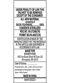 French Linen Decorative Throw Pillow