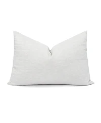 French Linen Decorative Throw Pillow - 22" x 15"