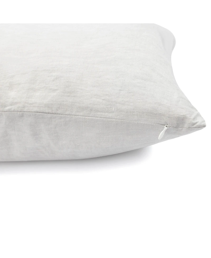 French Linen Decorative Throw Pillow - 20" x 20"