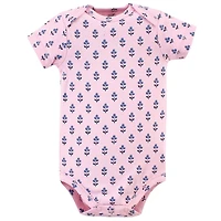 Touched by Nature Baby Girls Natural Cotton Bodysuits