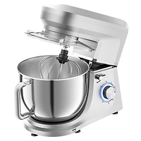 7.5 Qt Tilt-Head Stand Mixer 6 Speed with Egg Whisk, Dough Hook & Whisk