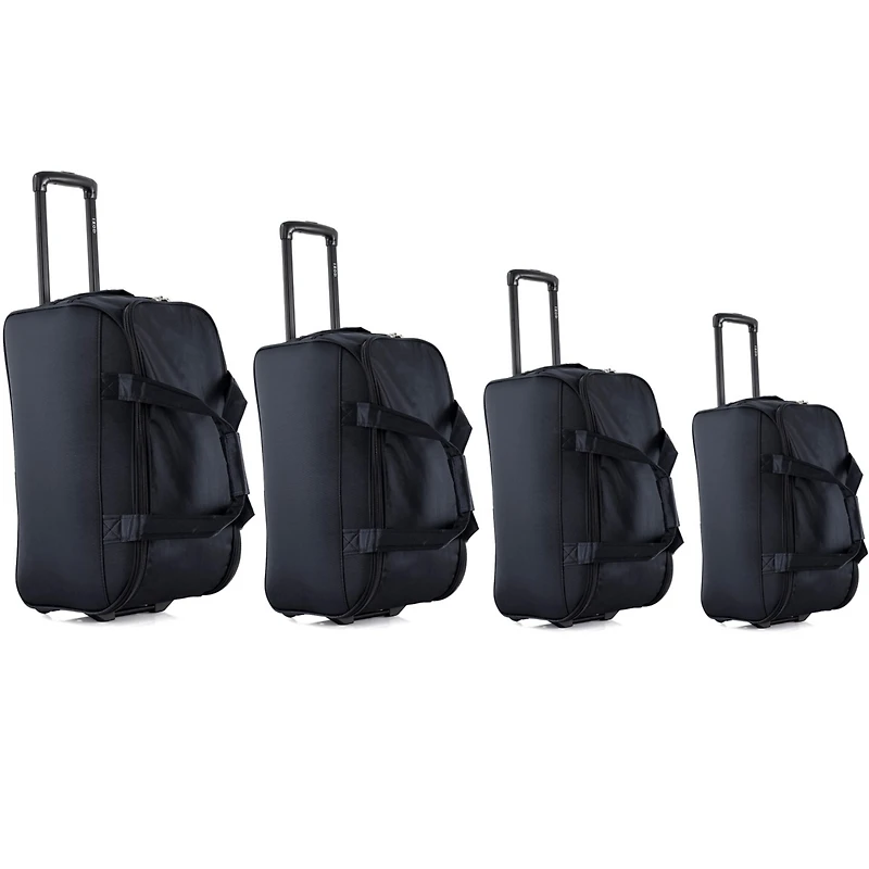 Izod Carol Lightweight Soft Shell Rolling Duffel Bag Luggage Set - 20" Carry-on