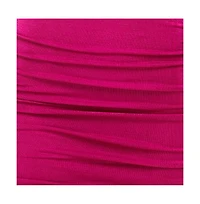bebe Women's Ruched Backless Mini Dress