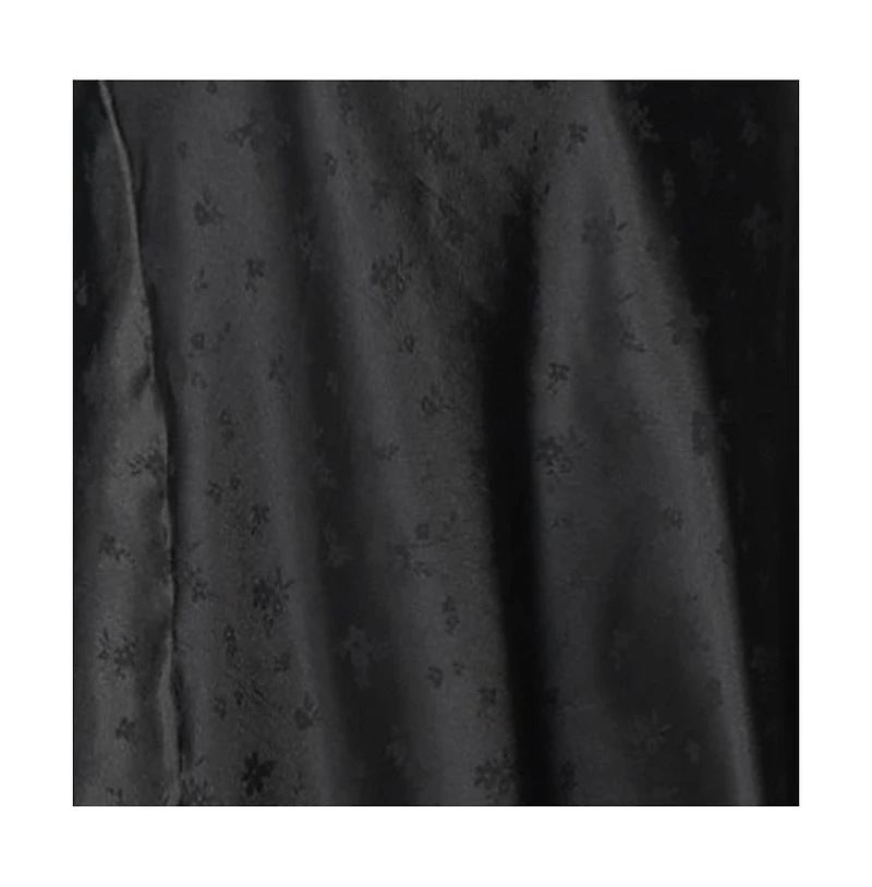 Bebe Women's Satin Jacquard Midi Slip Dress