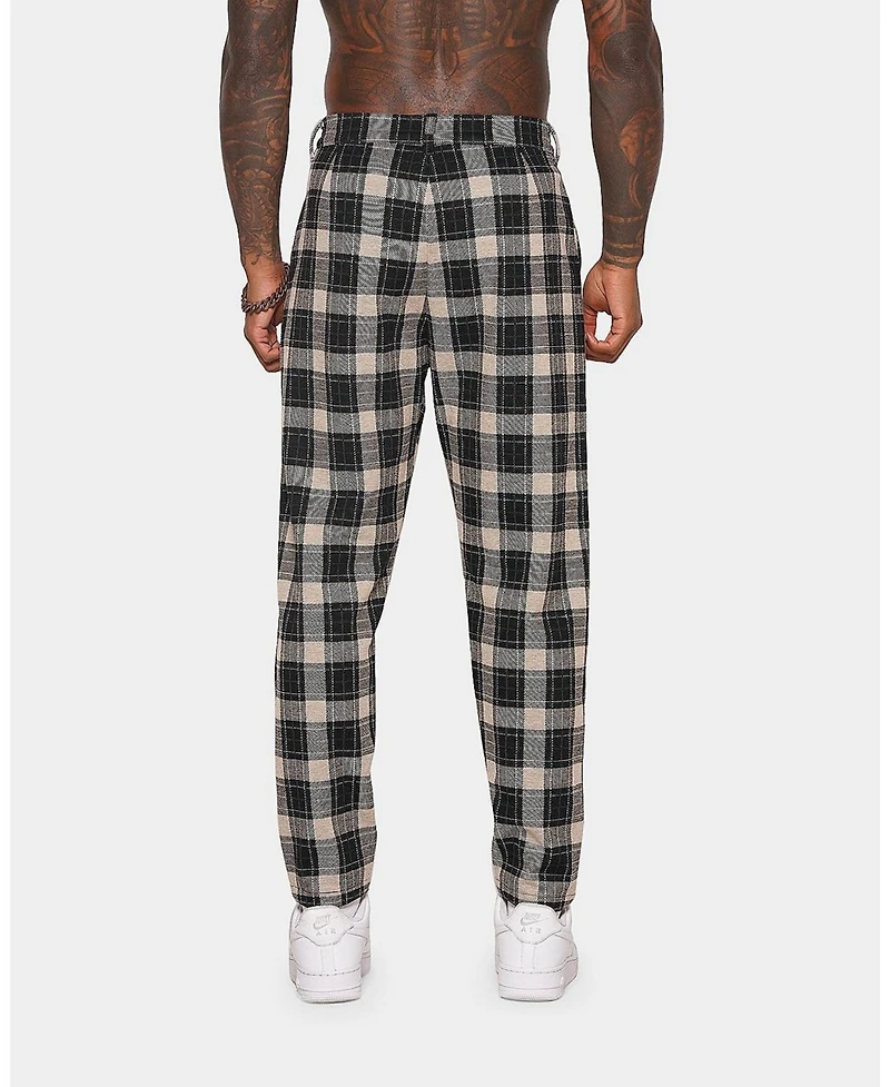 Xxiii Mens Isak Plaid Pants