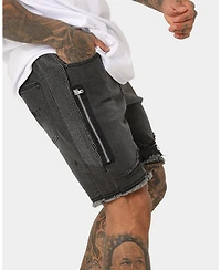 Saint Morta Mens Codex Denim Shorts