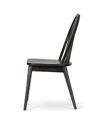 Glamour Home 36.22" Astra Rubberwood Dining Chair