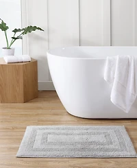 Nautica Micellar Solid Reversible Cotton Tufted 2-Pc. Bath Rug Set