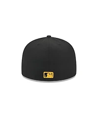 New Era Men's Black San Diego Padres 2024 Armed Forces Day On-Field 59FIFTY Fitted Hat