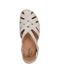 Earth Women's Berri Woven Slingback Sandals